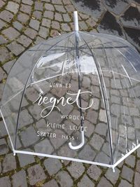 Personalisierte Regenschirme